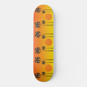 Sonnenuntergang Skateboard
