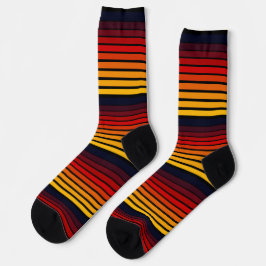 Sonnenuntergang Socken