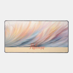 Sonnenuntergang Sonata: warmes, pastellfarbenes Ge Schreibtischunterlage