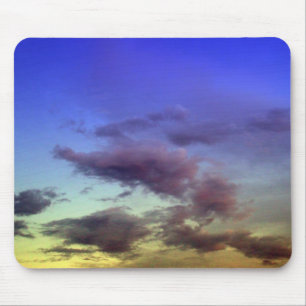 Sonnenuntergang/Sonnenaufgang Himmel und Wolken Mousepad