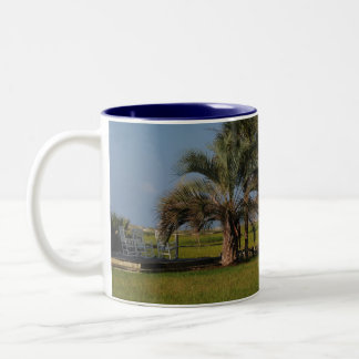 Sonnenuntergang-Strand-Nord-CarolinaTasse Zweifarbige Tasse