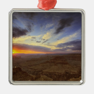 Sonnenuntergang, Südhang des Grand Canyon, Grand Silbernes Ornament