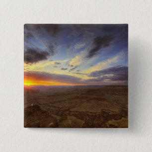 Sonnenuntergang, südlich des Grand Canyon, Grand Button