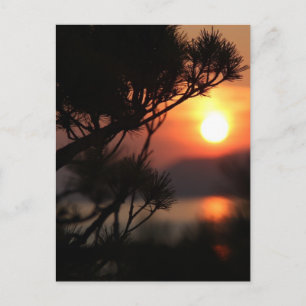 Sonnenuntergang - Sunset Postkarte