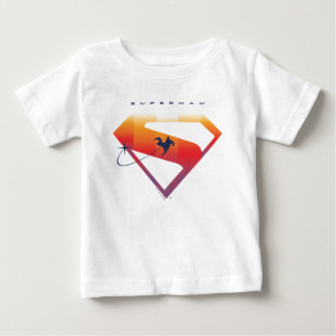 Sonnenuntergang Superman Shield Baby T-shirt