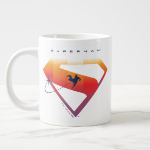 Sonnenuntergang Superman Shield Jumbo-Tasse