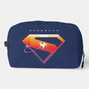 Sonnenuntergang Superman Shield Waschbeutel