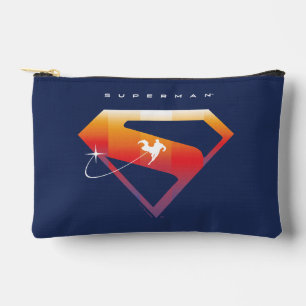 Sonnenuntergang Superman Shield Zubehörtasche