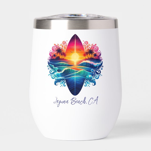 Sonnenuntergang Surfbretter (Vorderseite)