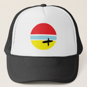 Sonnenuntergang Surfer Trucker-Mütze Truckerkappe