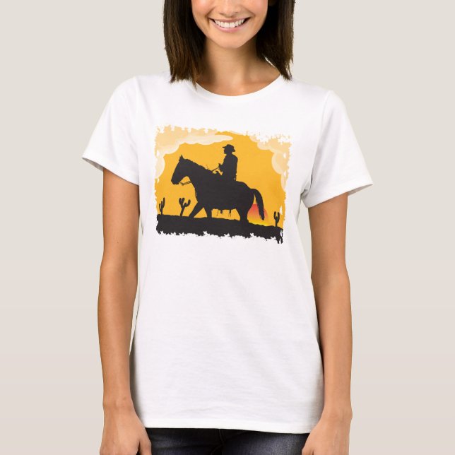 Sonnenuntergang T-Shirt (Vorderseite)