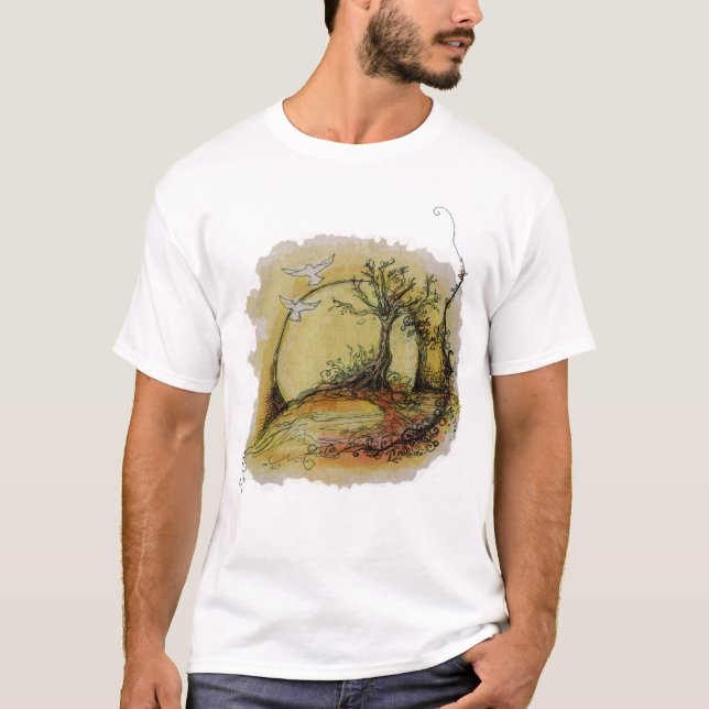 Sonnenuntergang T-Shirt (Vorderseite)