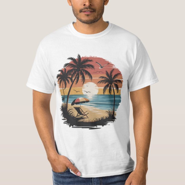 Sonnenuntergang T-Shirt (Vorderseite)