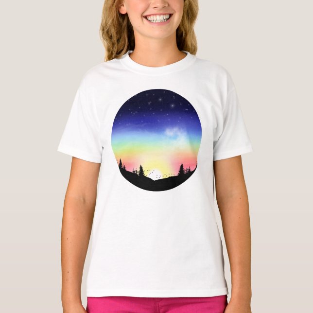 Sonnenuntergang T-Shirt (Vorderseite)