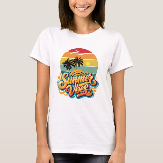 Sonnenuntergang T-Shirt (Vorderseite)