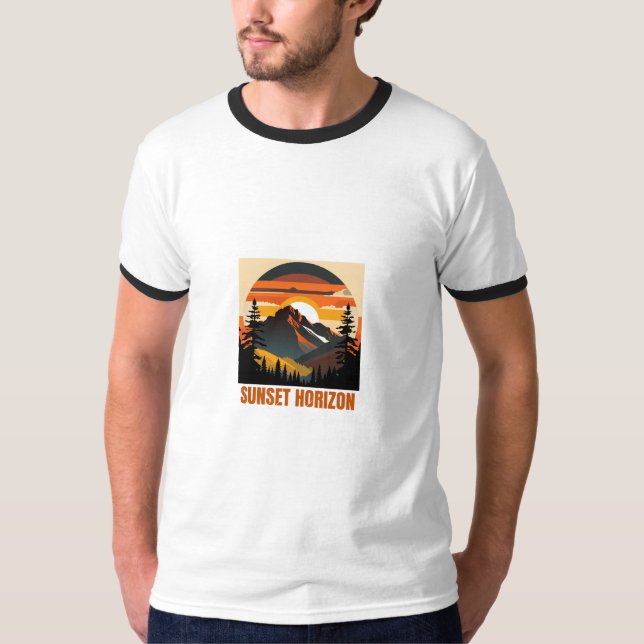 Sonnenuntergang T-Shirt (Vorderseite)