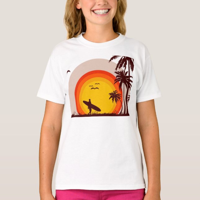 Sonnenuntergang T-Shirt (Vorderseite)