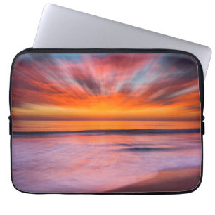Sonnenuntergang Tamarack Beach Carlsbad, CA Laptopschutzhülle