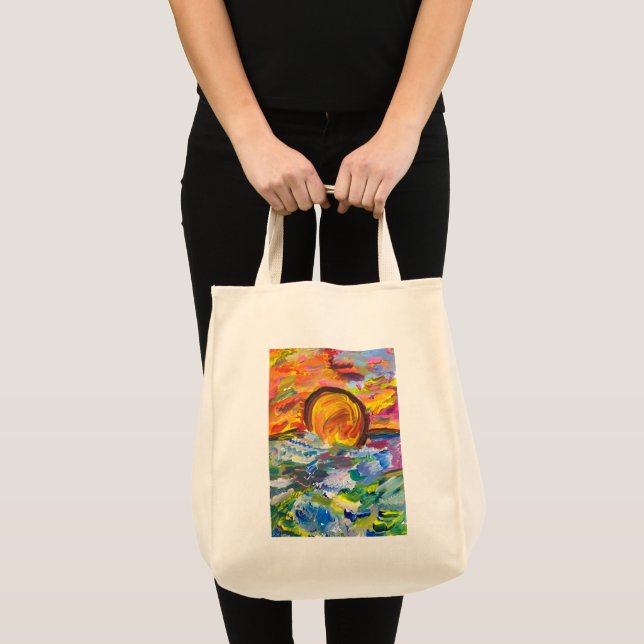 Sonnenuntergang Tasche (Vorderseite (Produkt))