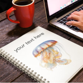 Sonnenuntergang Tentakel: Wasserfarbenfrohe Kunst Notizbuch