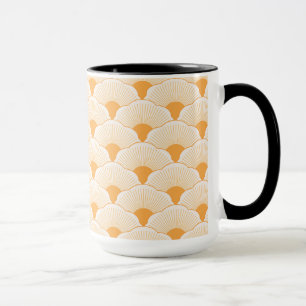 Sonnenuntergang, tonisch orange, Beton Tasse