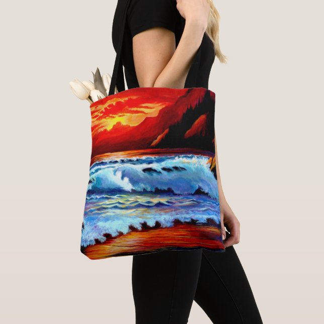 Sonnenuntergang-Tote-Tasche (Von Nahem)