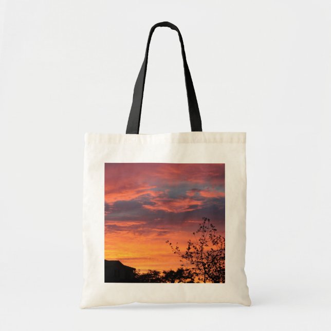 Sonnenuntergang Tragetasche (Vorne)