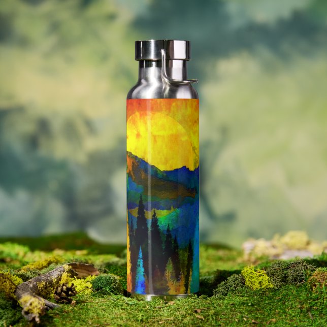 Sonnenuntergang Trinkflasche (Außenbereich)