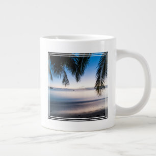 Sonnenuntergang Tropische Meereslandschaft, Fidsch Jumbo-Tasse