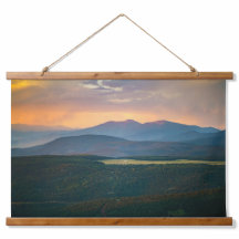 Sonnenuntergang über Angel Fire, New Mexico