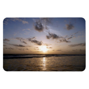 Sonnenuntergang über dem Arabischen Meer Magnet