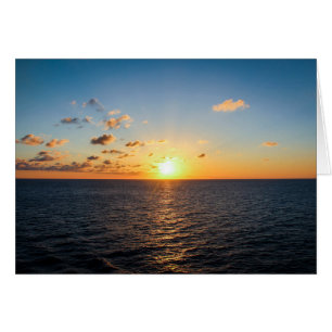 Sonnenuntergang über dem Atlantik