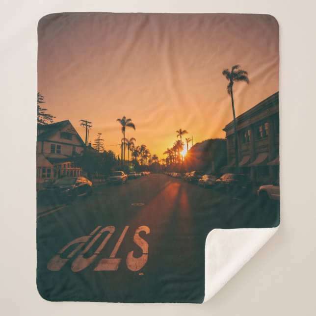 Sonnenuntergang über dem Horizont Sherpadecke (Vorderseite)