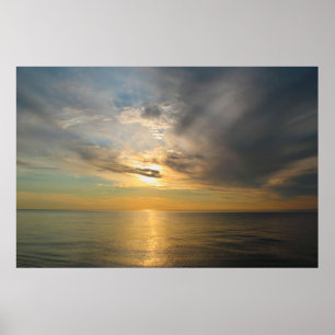 Sonnenuntergang über dem Lake Superior — The Break Poster