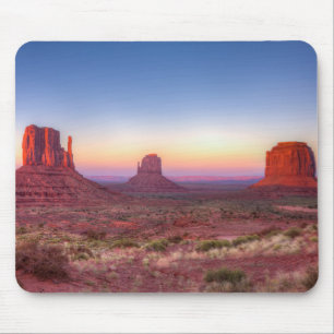 Sonnenuntergang über dem Monumental Arizona Mousepad