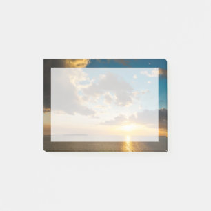 Sonnenuntergang über dem Ozean, Fidschi Post-it Klebezettel