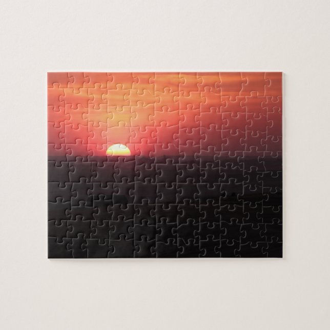 Sonnenuntergang über dem Palouse Puzzle (Horizontal)