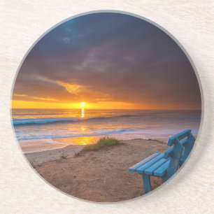 Sonnenuntergang über dem Pazifik Getränkeuntersetzer