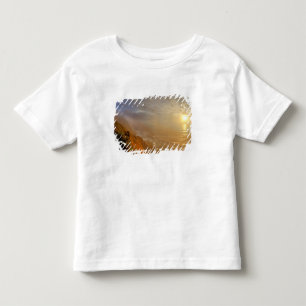 Sonnenuntergang über dem Pazifischen Ozean von Hec Kleinkind T-shirt