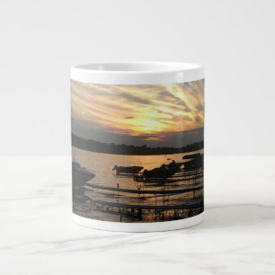 Sonnenuntergang über dem See - Tasse