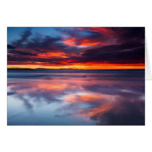 Sonnenuntergang über den Channel Islands, CA