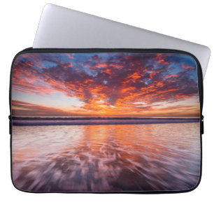 Sonnenuntergang über den Channel Islands Laptopschutzhülle