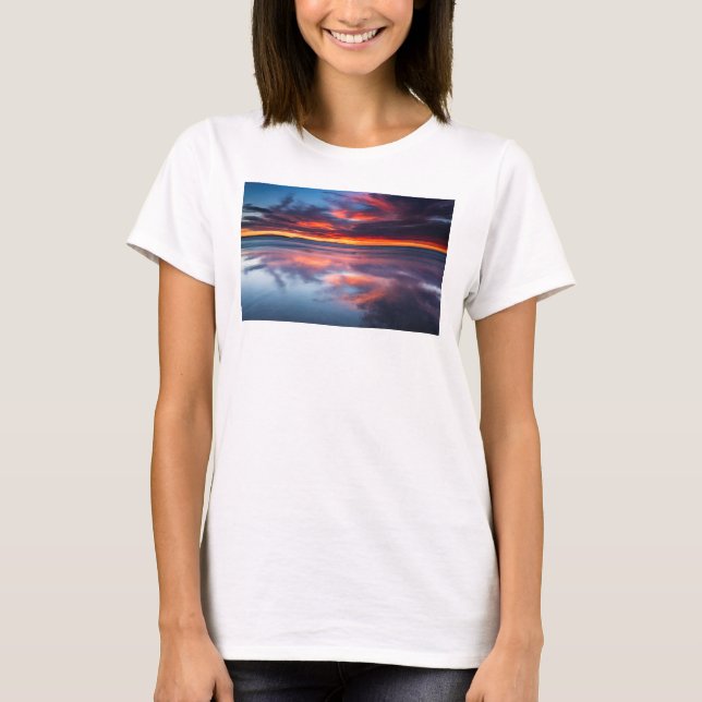 Sonnenuntergang über den Kanalinseln, CA T-Shirt (Vorderseite)