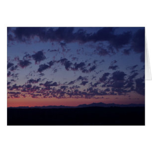 Sonnenuntergang über den olympischen Bergen