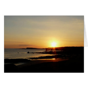 Sonnenuntergang über Galway-Bucht