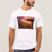 Sonnenuntergang über Gezeitenbecken, Hawaii