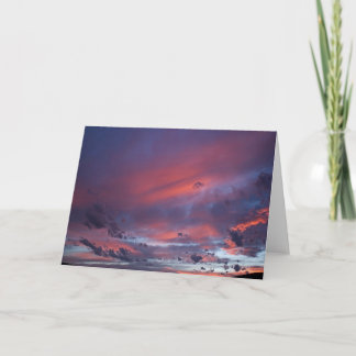 Sonnenuntergang über Golden Karte