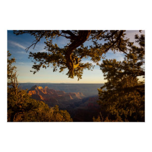 Sonnenuntergang über Grand Canyon Poster