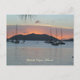 Sonnenuntergang über JVD (Titel) Postkarte