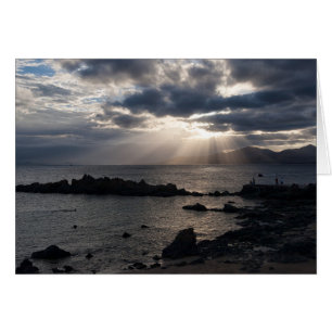 Sonnenuntergang über Lanzarote